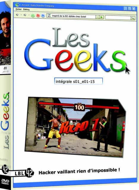 Coffret Dvd Comedie : Les Geeks Saison 1 - Adapte De La Bd Les Geeks