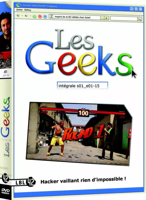 Coffret Dvd Neuf Comedie : Les Geeks Saison 1 - Adapte De La Bd Les Geeks