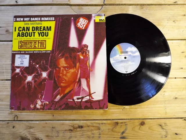 Dan Hartman I Can Dream About You Bof No Lp Maxi 45T Vinyle Ex Cover Ex Ori 1988