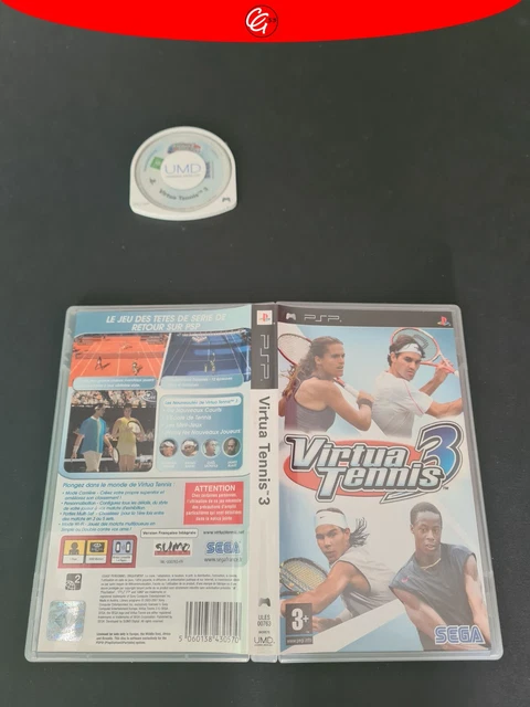 🎮PSP🎮 ⭐Virtua Tennis 3⭐ FR - CB - EC ❤️CG 33❤️ 😉envoi suivi😉