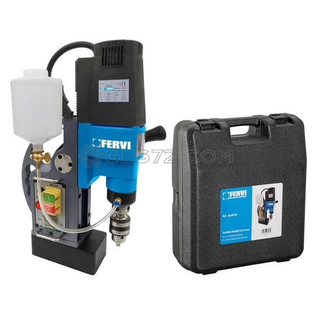 Trapano Magnetico Professionale 1680W - Carotatrice Per Metalli Fino A 28mm - 300 RPM - Foto 6