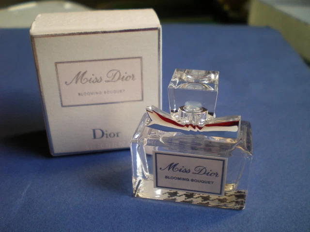 Miniature Mïss Dïor « Bloomïng Bouquet » PARIS 5 ml EDT + BOITE NEUF NEW FULL 