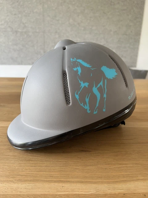 Reithelm Kinder Krämer Ride A Head Kinderreithelm Start Horse Gr. S Grau