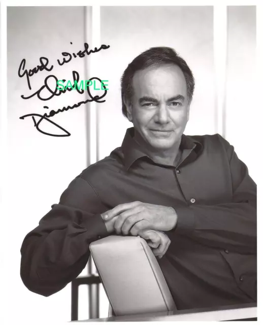 Neil Diamond #1 Reprint 8X10 Autographed Signed Photo Picture Man Cave Gift