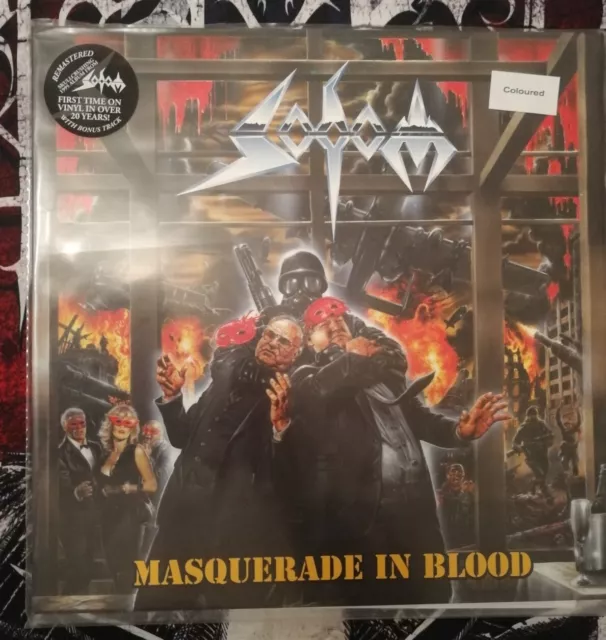 Sodom - Masquerade In Blood LP Wax Maniax, Kreator Slayer Tankard Sepultura