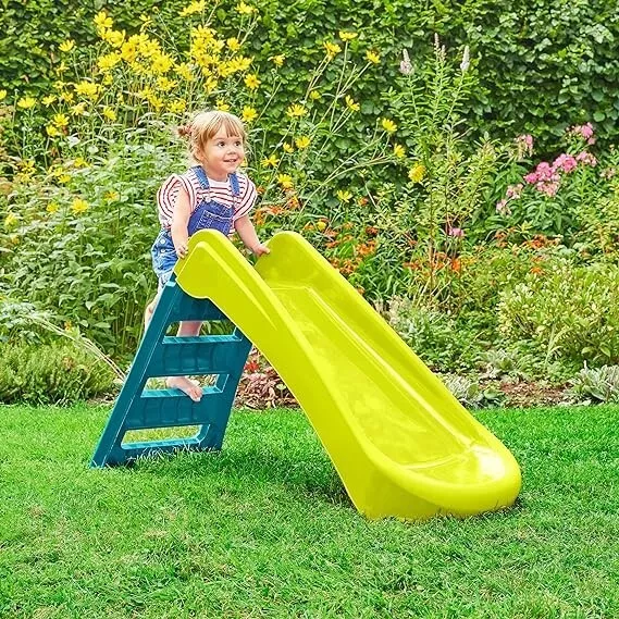 Palplay Green Junior Folding Slide For Toddlers 18 Months + Kids Outdoor Play