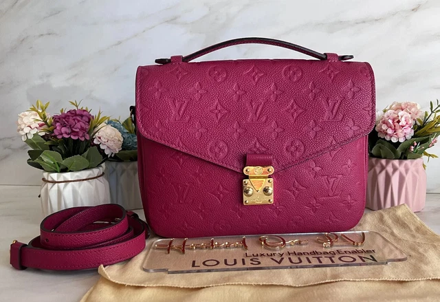 Louis Vuitton Pochette Metis Monogram Empreinte Freesia in