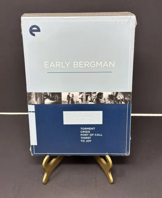 EARLY BERGMAN 5 Dvd Box Set Eclipse #1 CRITERION COLLECTION Brand New Sealed