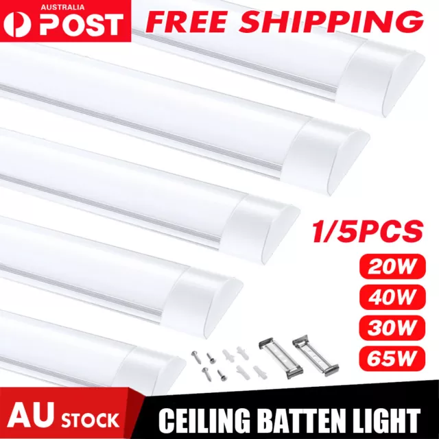 UP10xLED Slim Ceiling Batten Tube Light Linear Fluro Fluorescent 60CM 90CM 120CM