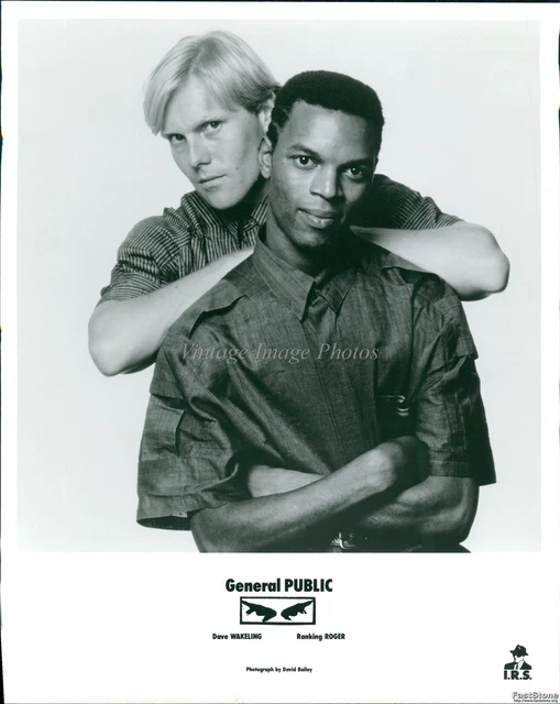 General Public New Wave Dave Wakeling Ranking Roger Musician 8X10 Vintage Photo