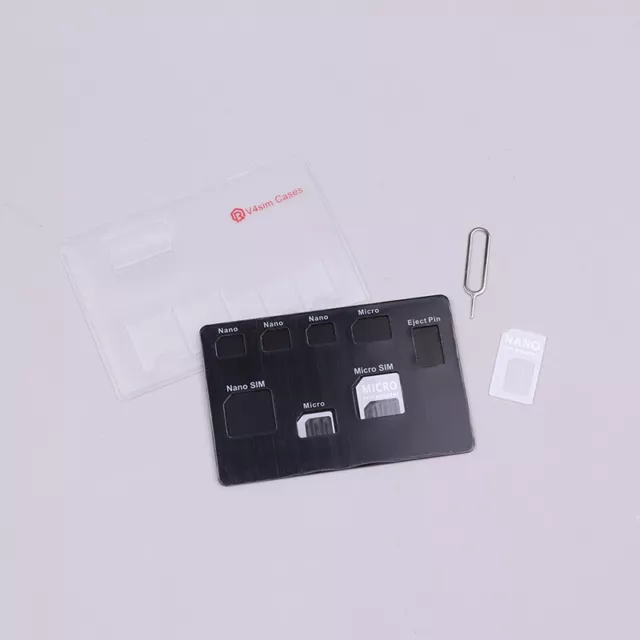 Slim SIM Card Holder And Microsd Card Case Storage And Phone Pin Includyu