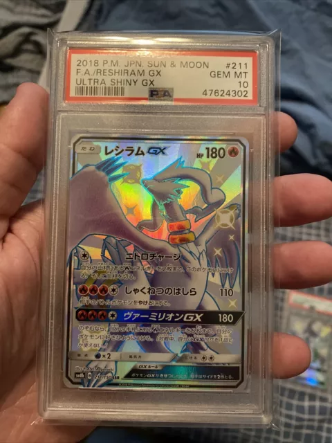 2018 Pokemon Japanese GX Ultra Shiny Shiny Super Rare Holofoil #240 Rayquaza  GX - BGS PRISTINE/Black Label 10 - Pop 4 on Goldin Auctions