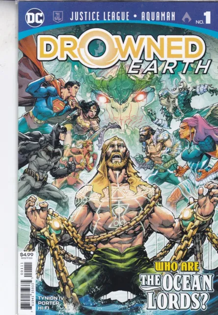 Dc Comics Justice League/Aquaman Drowned Earth #1 Dec 2018 Same Day Dispatch