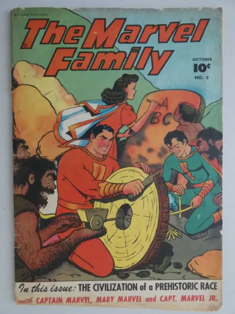 THE MARVEL FAMILY #5,  Fawcett (1946)