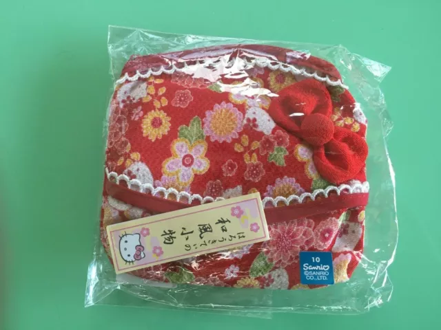 SANRIO  Hello Kitty Cute  Kawaii Pouch  Made in Japan