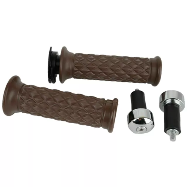 22mm Handlebar Hand Grips Fit For Harley Softail Lo