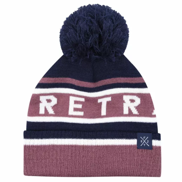 FIRETRAP Beanie Snow Beanie Junior Bambini Pile Taglia Unica Bacca Veleno R713