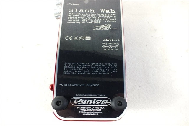 Dunlop SW95 Crybaby pédale Wah-wah signature Slash ⚡️ 10