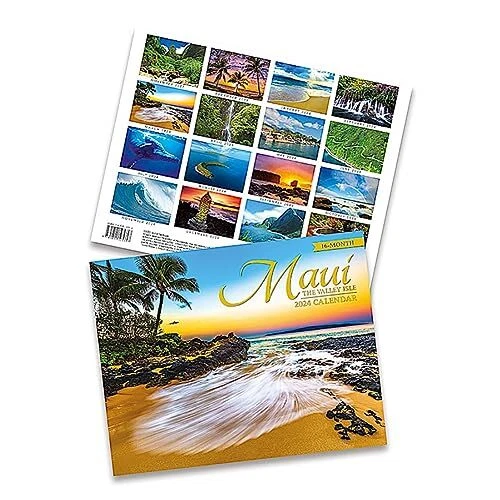 16 MONTH TRADE 2025 Calendar November 2023 February 2025 Maui Hawaii