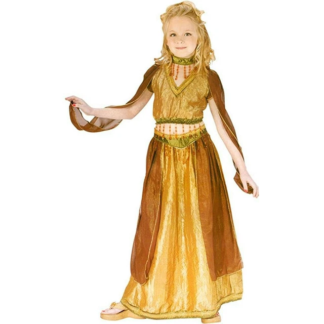Fun World Girls Magical Unicorn Costume - Multicolor Jumpsuit With Horn & Tail, Size Medium 8-10