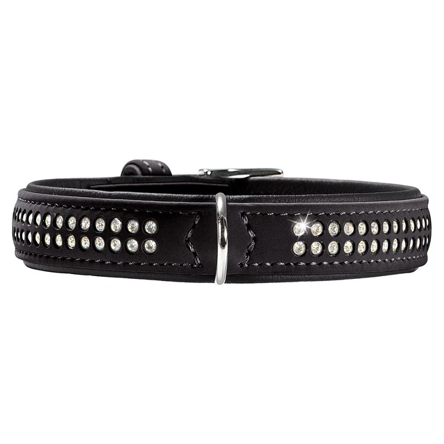 Collier pour Chien Hunter Alu-Strong Noir Taille M (40-55 cm)