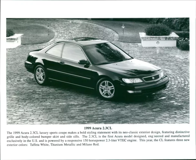 1999 Acura 2.3CL - Vintage Photograph 3405907