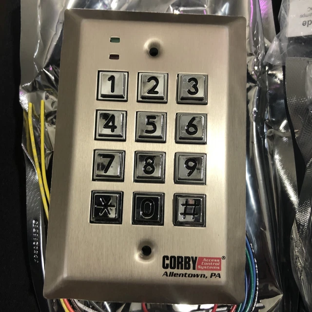 Corby 6566 Exterior Programmable Keypad