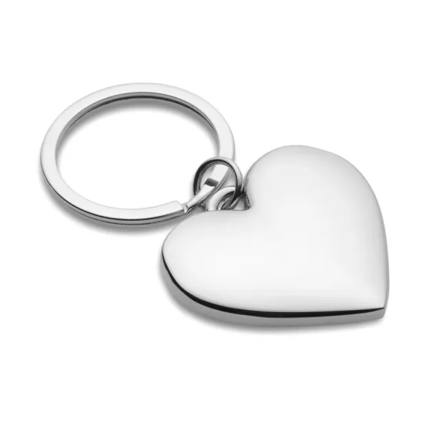 Metal Heart Shaped Key Ring Mothers Day Stocking Filler Valentines Teachers GIFT