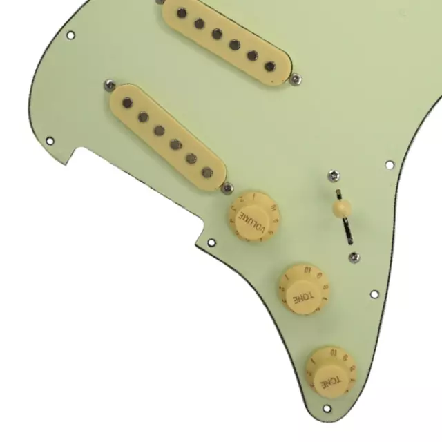 3 Ply Sss Guitar Loaded Pickguard Cadeaux pour débutants pour accessoires de 3