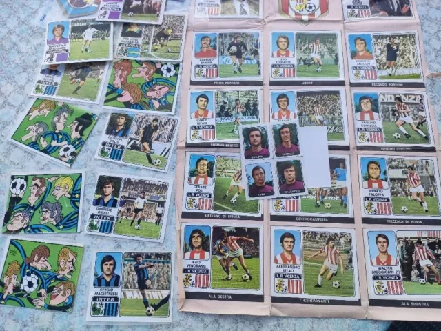 LOTTO 46 FIGURINE PANINI ALBUM CALCIATORI 1972-73- RECUPERO con RARE MAGISTRELLI