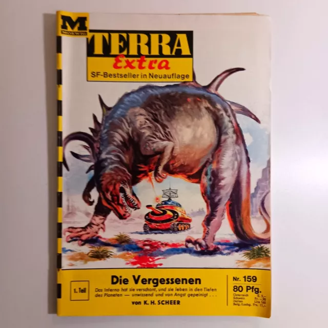 Terra Extra 159, Die Vergessenen 1. Teil - K. H. Scheer | Moewig