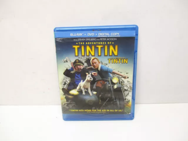 The Adventures of Tintin (Bilingual) [Blu-ray + DVD + Digital HD