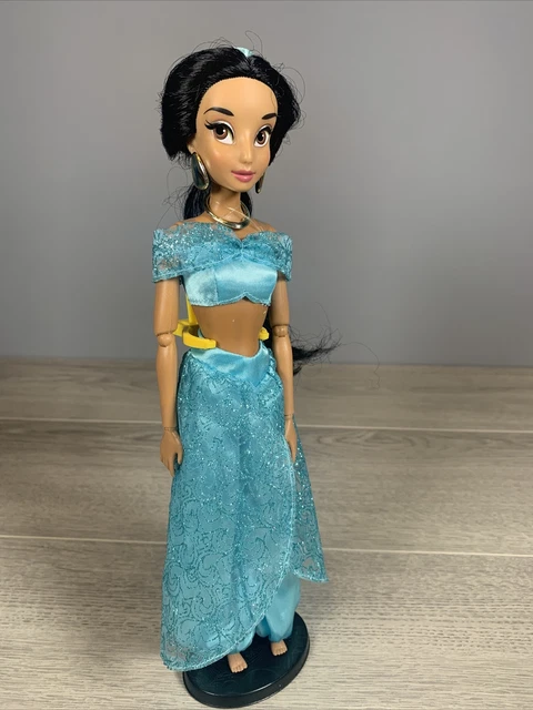 DISNEY STORE PRINCESS Jasmine Doll Aladdin Classic Collection 12" AC8 £ ...