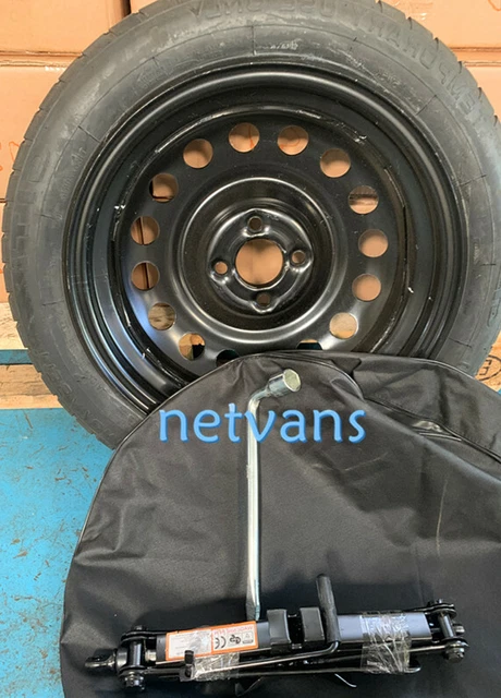 Kit Roue De Secours (galette) 17" Pour Honda Civic - 5 écrous - Avec Cric, Clé Et Housse - Neuf