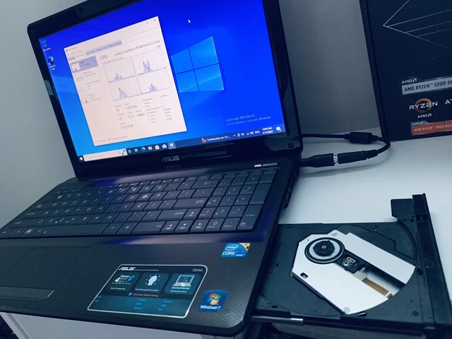 ASUS K52F  Laptop i5 4GB Ram Wifi DVD 750GB HDD  (needs Charger And Battery )