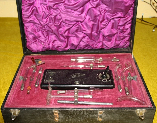 Haider Vintage Hochfrequenz Apparat Heilapparat Reizstrom Gerät