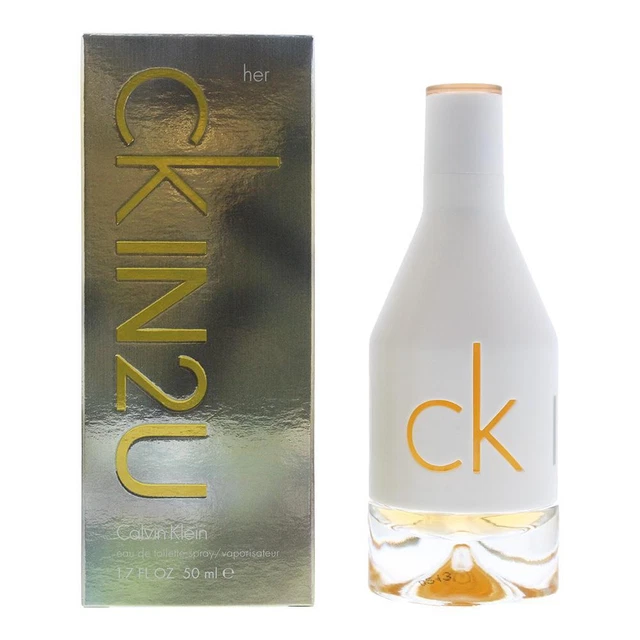 Calvin Klein CK IN2U Her Eau de Toilette 50ml Spray - New. Women's EDT - For Her