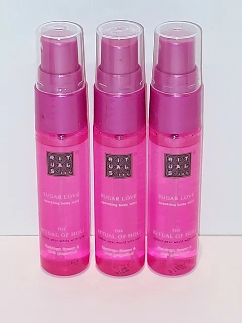 RITUAL OF HOLI Body Mist Sugar Love Flamingo Flower Pink