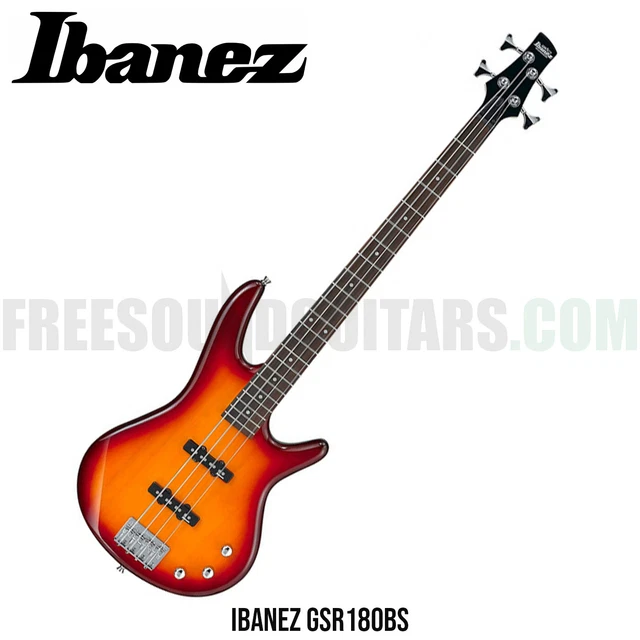 IBANEZ GSR180BS BASSO Elettrico 4 Corde Sunburst Manico GSR4 in