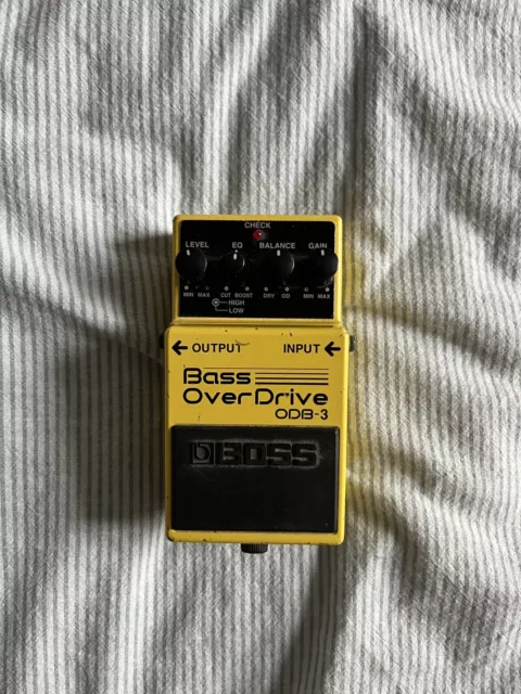 Boss ODB-3 Bass Overdrive Effects Pedal - Boxed