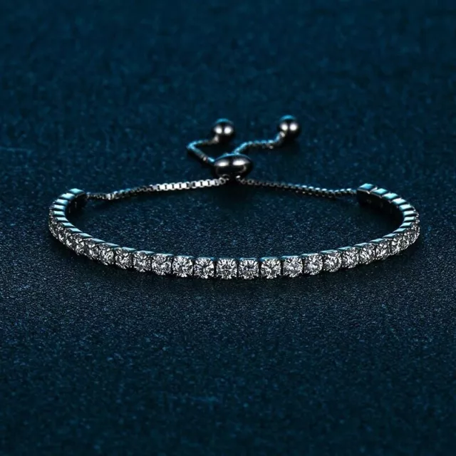 3.5ct Diamond Studded Tennis Bracelet Lab-Created Engagement Jewellery