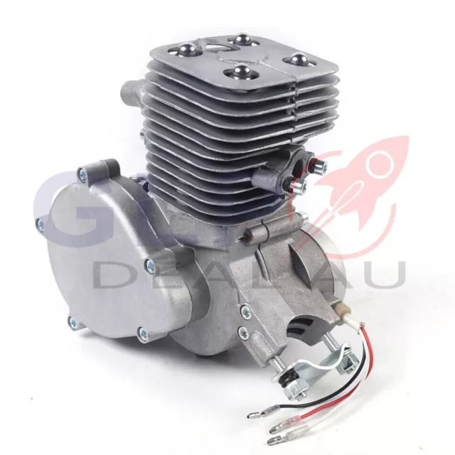 100CC Motorized Push Bike Motorised Bicycle Petrol Gas 2 Stroke Motor Engine Kit 2