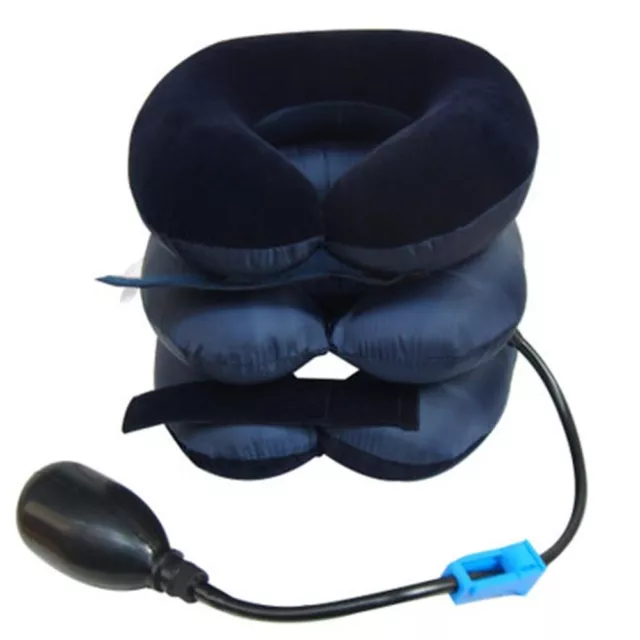 Inflatable Portable Travel Air Pillow Air Cushion Neck Head Flight Rest Supports