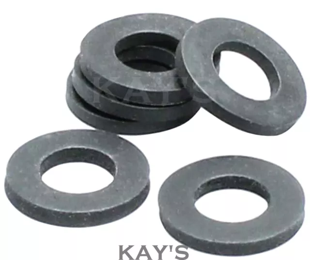 Rubber Washers Thick Black Form A Metric Washer M3 M4 M5 M6 M8 M10 M12 M16 M20