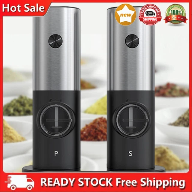 Macina spezie automatico a gravità macinapepe accessori cucina (batteria a secco