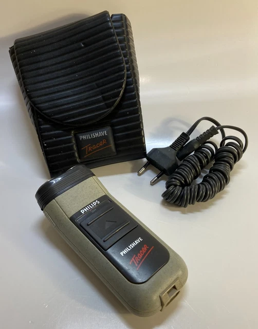 Rasoir Electrique Philips TRACER - 2 Têtes, Pour Visage, Occasion Fonctionnel, Câblé