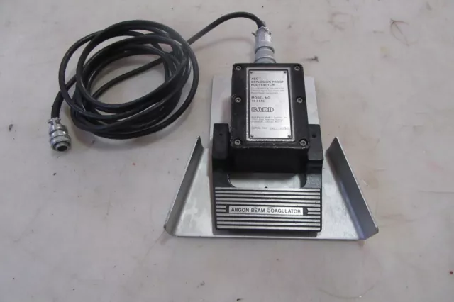 O70 Bard 13-0143 Abc Exposion Proof Footswitch System 6000 Free Shipping