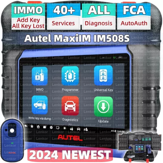 2024 Autel MaxiIM IM508S IMMO Key Programming Tool All System Diagnostic Scanner