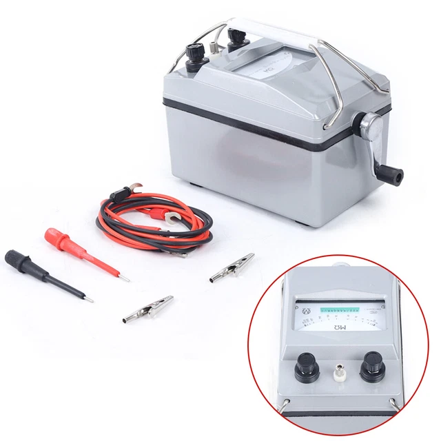 RESISTANCE TESTER MANUAL Megohmmeter FRP Digital Insulation Meter