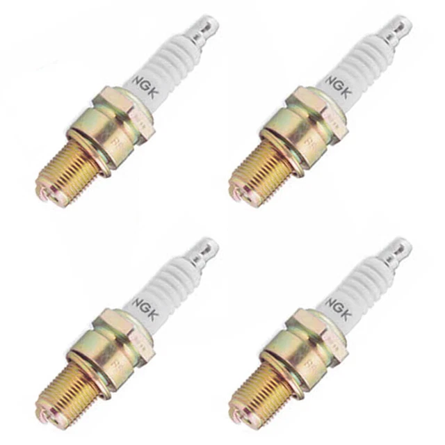 Set of NGK Resistor Sparkplug CR7HS 4 pcs for ATV/UTV
